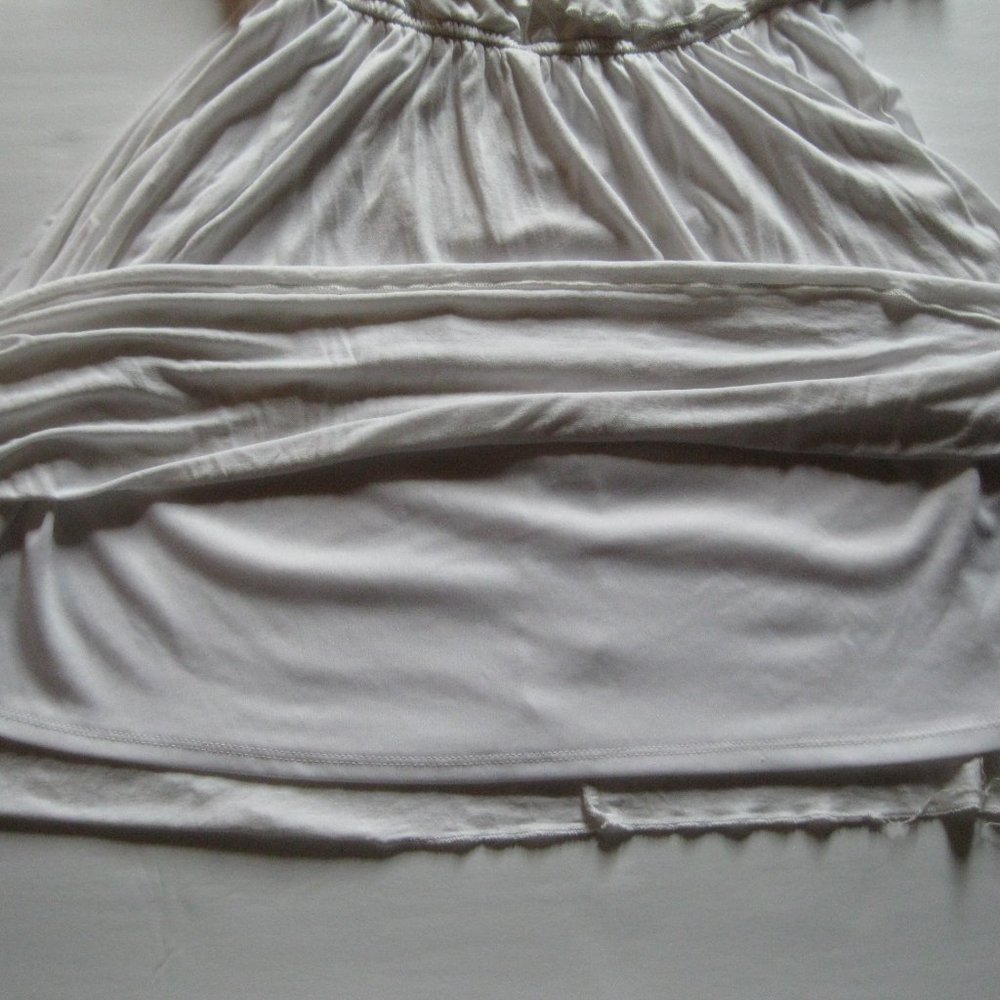 Olsenboye White Goddess-Style Strapless Dress - Picture 9 of 12